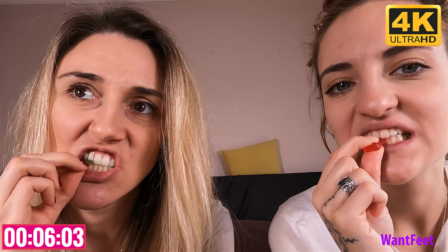 Eating Gummy Bears - Want Feet | Foot Fetish Videos Sexy Feet & Soles