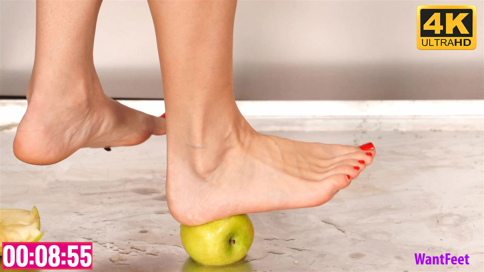 Polly Green Apple Crush - Want Feet | Foot Fetish Videos Sexy Feet & Soles